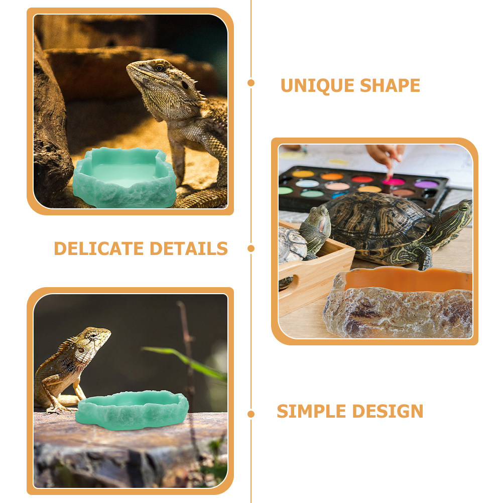 2 Stücke Nachtleuchtende Repti – Water Dish Reptile Bewertung und Preis